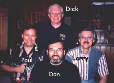 The band members in 2001